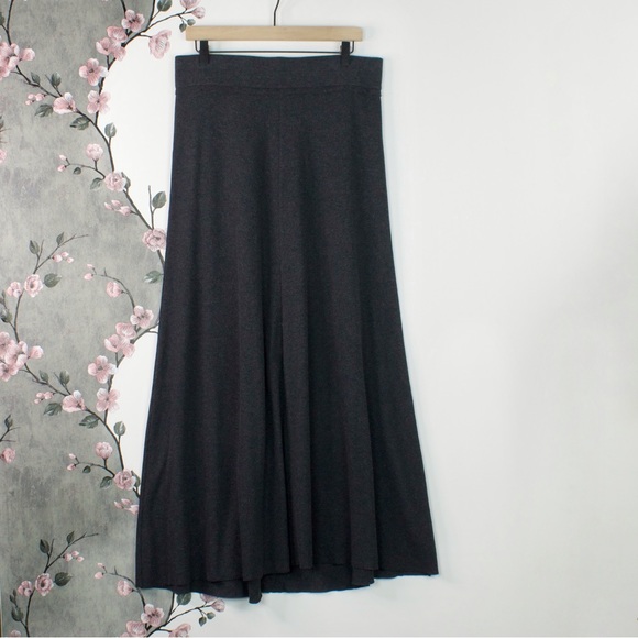 CAbi Dresses & Skirts - CAbi Thermal Maxi Skirt in Charcoal Gray  #641